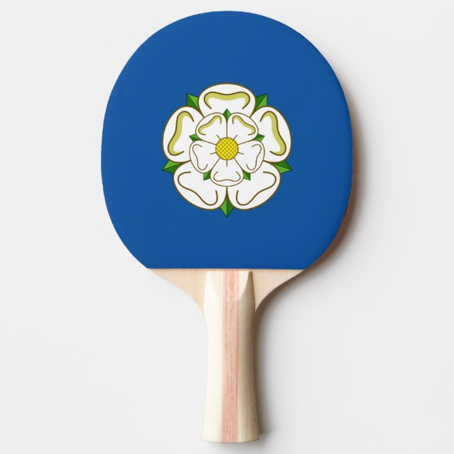 Flagga Yorkshire Headsweats Hat Pingisracket (Framsidan)