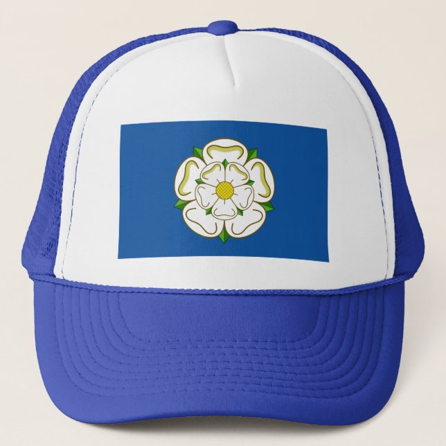 Flagga Yorkshire Headsweats Hatt Keps (Framsida)