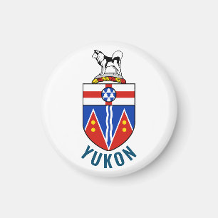 Flagga Yukon Territory - Kanada Magnet