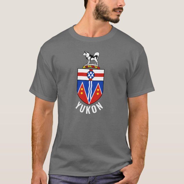 Flagga Yukon Territory - Kanada T Shirt (Framsida)