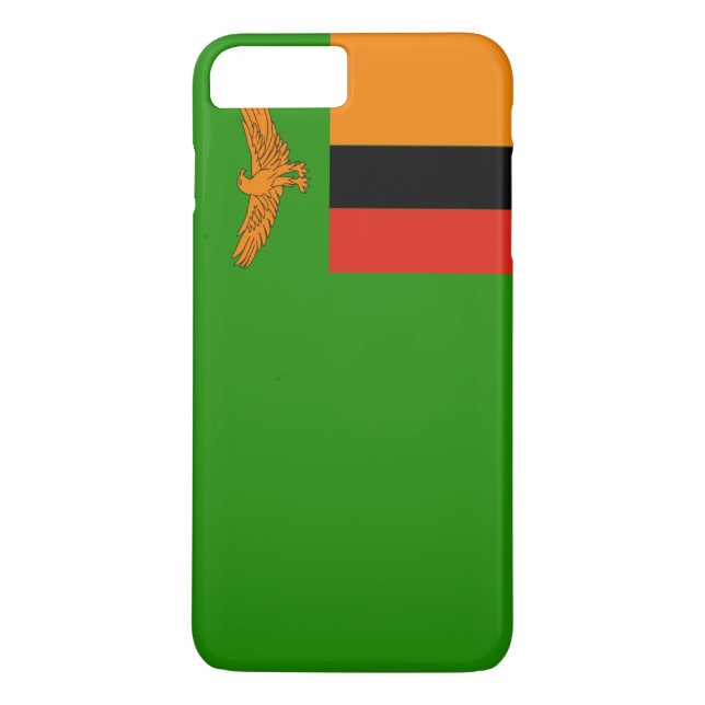 Flagga Zambia Case-Mate iPhone Skal (Baksida)