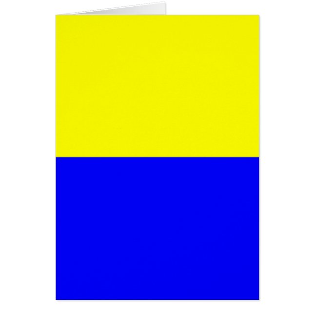 Flagga Zandvoort Hälsningskort (Framsidan)