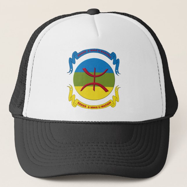 Flaggaamazigh Truckerkeps (Framsida)