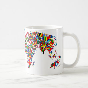 Flaggakarta Kaffemugg