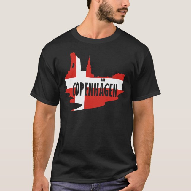 FlaggaKöpenhamn T-shirt (Framsida)