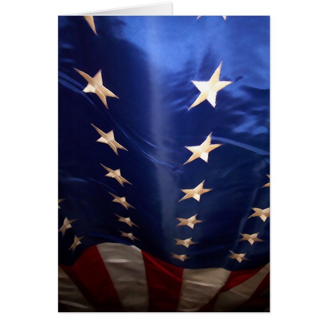 Flaggakort Hälsningskort (Framsidan)