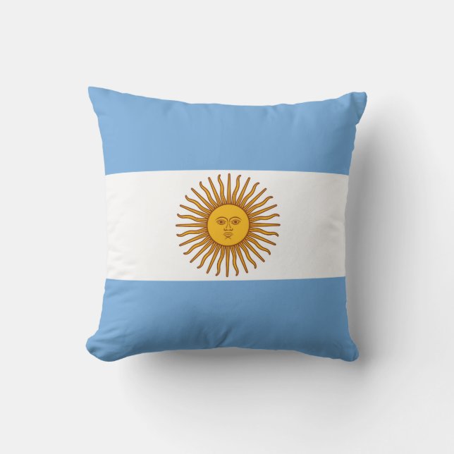 Flaggan Argentina Kudde (Framsida)
