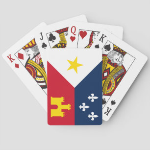 Flaggan för Acadiana, Louisiana Casinokort