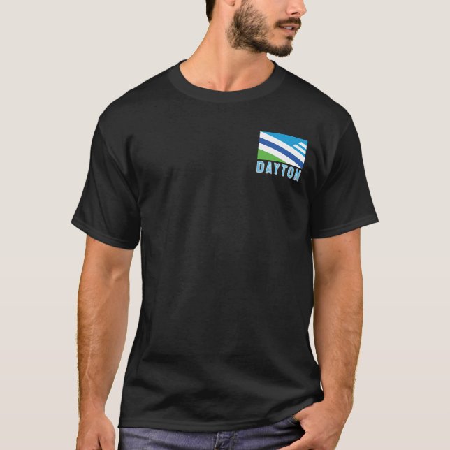Flaggan för Dayton, Ohio (2021) T Shirt (Framsida)