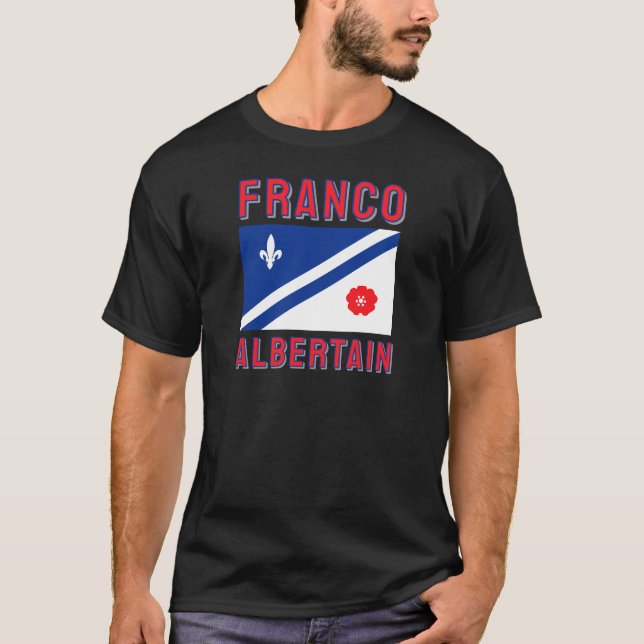 Flaggan för Franco Albertain T Shirt (Framsida)