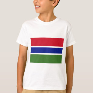 Flaggan för Gambia T Shirt