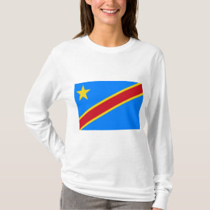 Flaggan för KRD (Demokratiska republiken Kongo) T Shirt