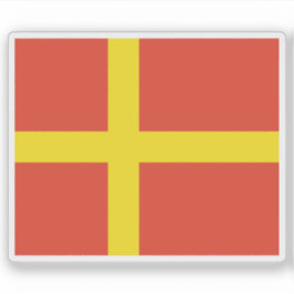 Flaggan för Skåne, Sverige Klistermärken