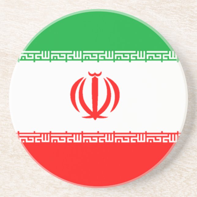 Flaggan i Iran Underlägg (Framsidan)