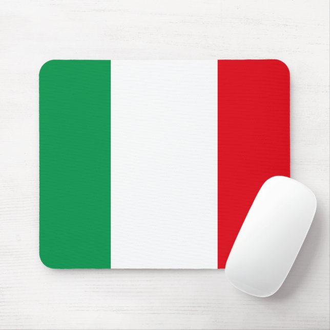 Flaggan i Italien Musmatta (Med mus)
