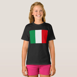 Flaggan i Italien T Shirt