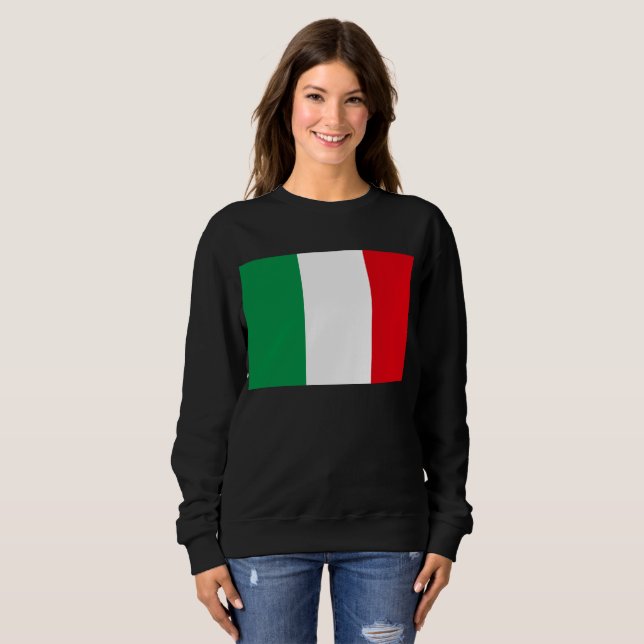 Flaggan i Italien T Shirt (Hel framsida)