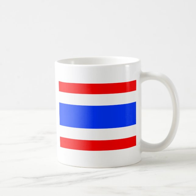 Flaggan i Thailand Kaffemugg (Höger)
