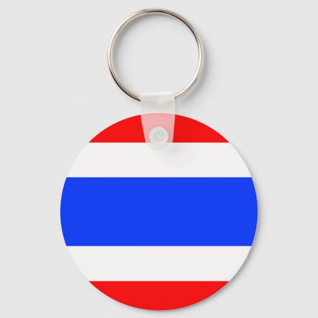 Flaggan i Thailand Nyckelring (Framsida)