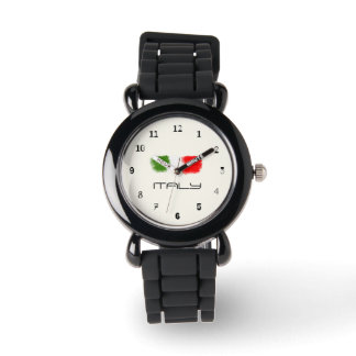 Flaggan Italien Armbandsur