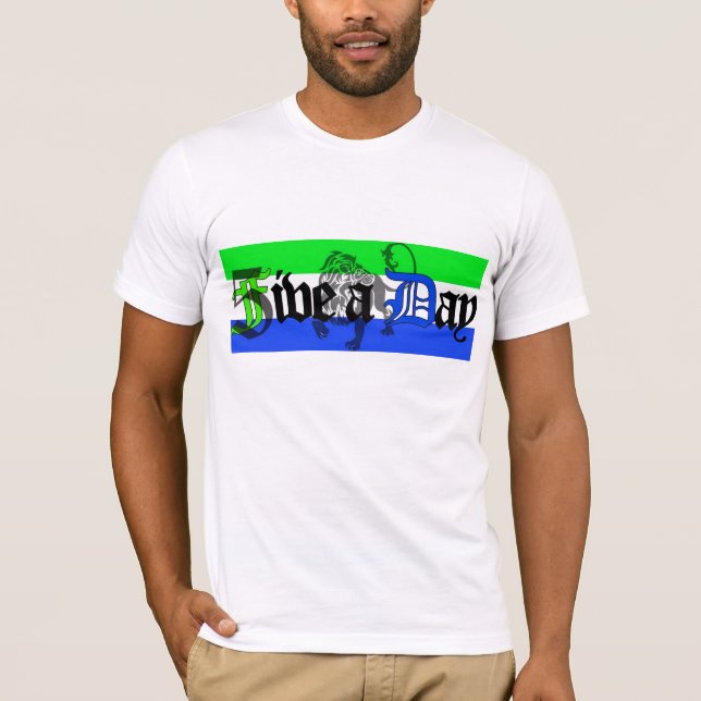 flaggautslagsplatsskjorta 2 tee shirt (Framsida)