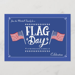Flaggdag-inbjudan Inbjudningar