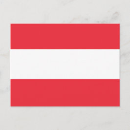 Flagge Österreich Postkarte Vykort