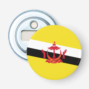 Flaggforms flasköppnare från Brunei för patriotisk