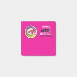 Flaggfotbollshysteri Post-it Block