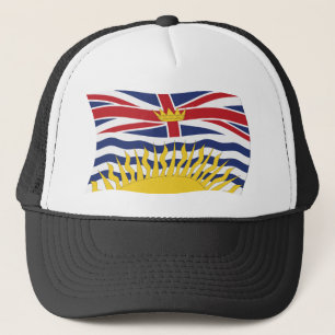 Flaggmössa för British Columbia Truckerkeps