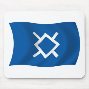 Flaggmousepad för nordliga Cheyenne Musmatta