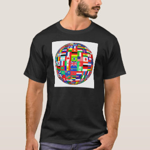 FLAGGOR AV JORDKLOTET TEE