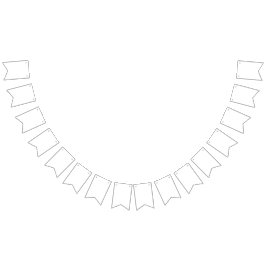 Flaggor Dekorationer för fest | Triangel & Vimplar