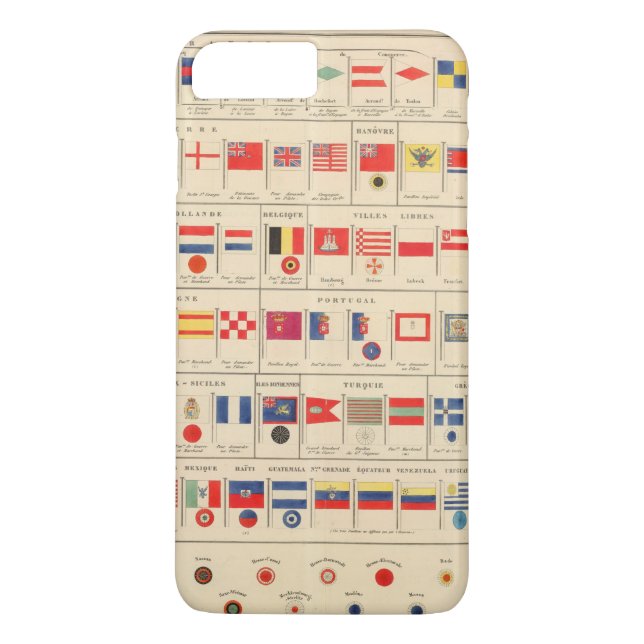 Flaggor emblem Case-Mate iPhone skal (Baksida)