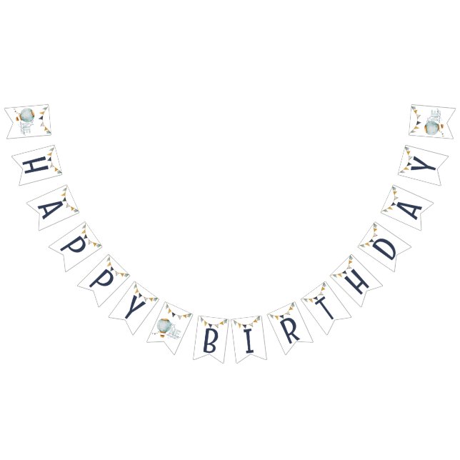 Flaggor för vattenfärgsblå Luftballong (Alla)