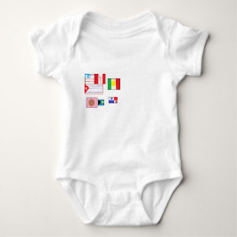 flaggor från hela världen t shirt