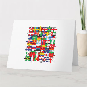 FLAGGOR i LAND i INTERNATIONELL FLAGGA Kort