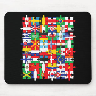 FLAGGOR i LAND i INTERNATIONELL FLAGGA Musmatta