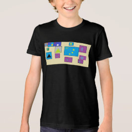 flaggor i världen t shirt