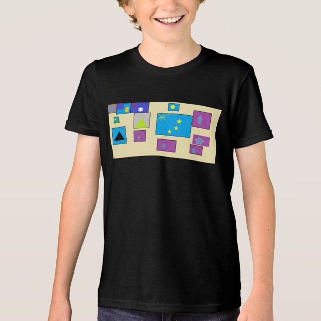 flaggor i världen t shirt (Framsida)