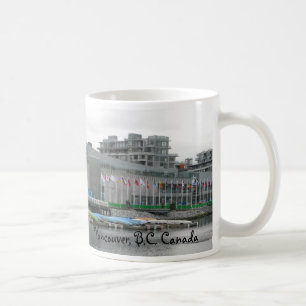 Flaggor och kanoter kaffemugg