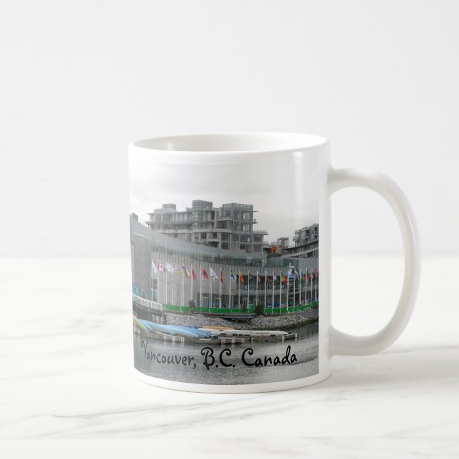 Flaggor och kanoter kaffemugg (Höger)
