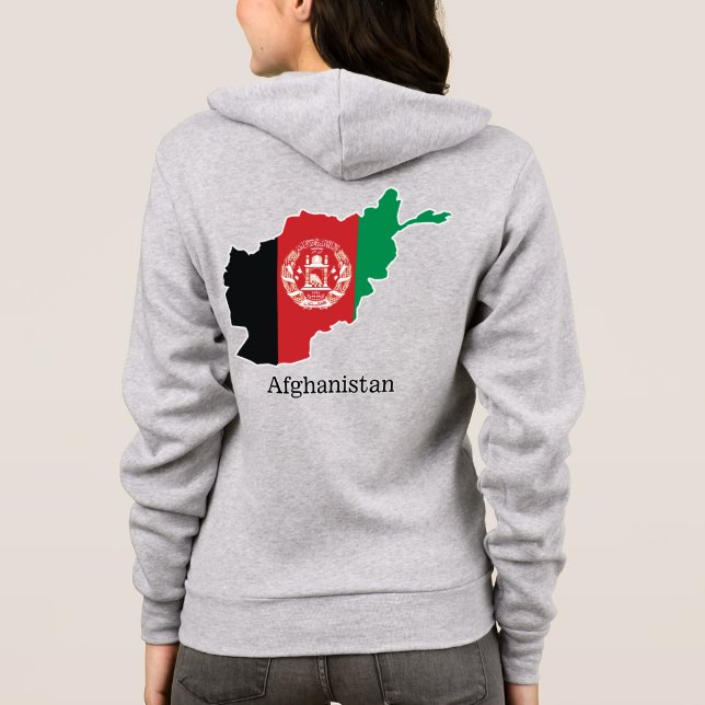 Flaggor och länder Afghanistan T Shirt (Baksida)