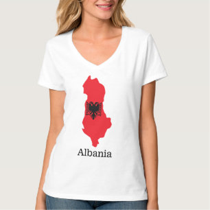 Flaggor och länder Albanien T Shirt