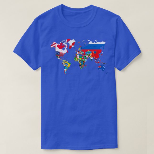 Flaggor T Shirt (Design framsida)