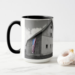 Flaggor till våra jordbrukare - Barn med amerikans Mugg