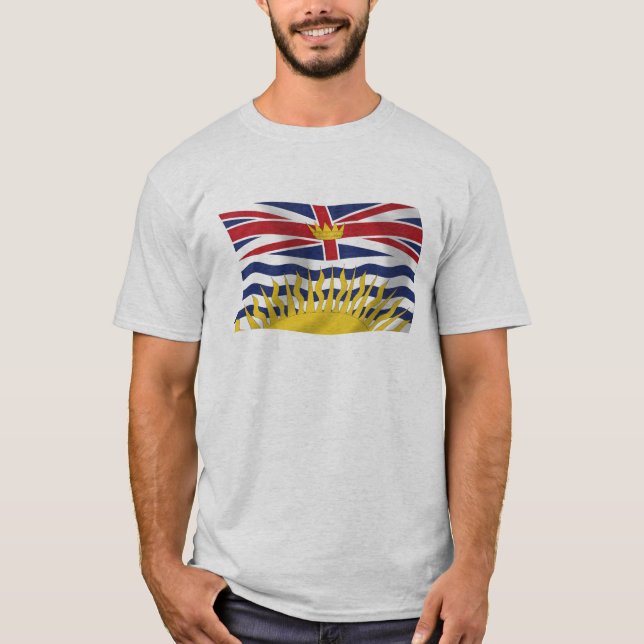 Flaggskjorta från British Columbia Tee (Framsida)