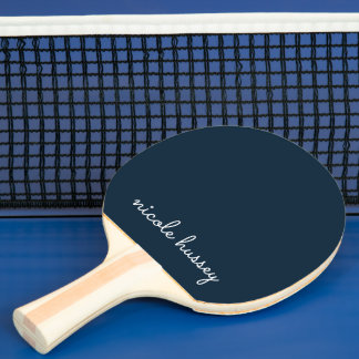 Flaggskript i flottan | Modern Snyggt Monogram Pingisracket