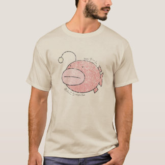 Flagig lagsportfiskarefisk t-shirt
