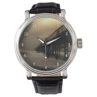 Flagler Beach Florida Pier Photo Watch Armbandsur